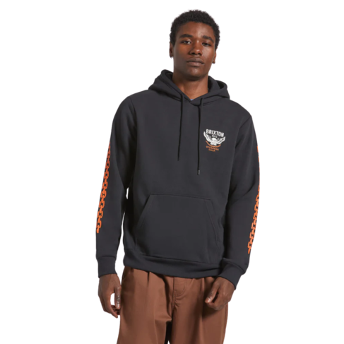 Brixton Brixton WALLER HOODIE BLACK