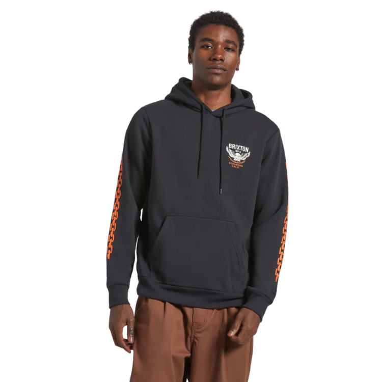 Brixton Brixton WALLER HOODIE BLACK