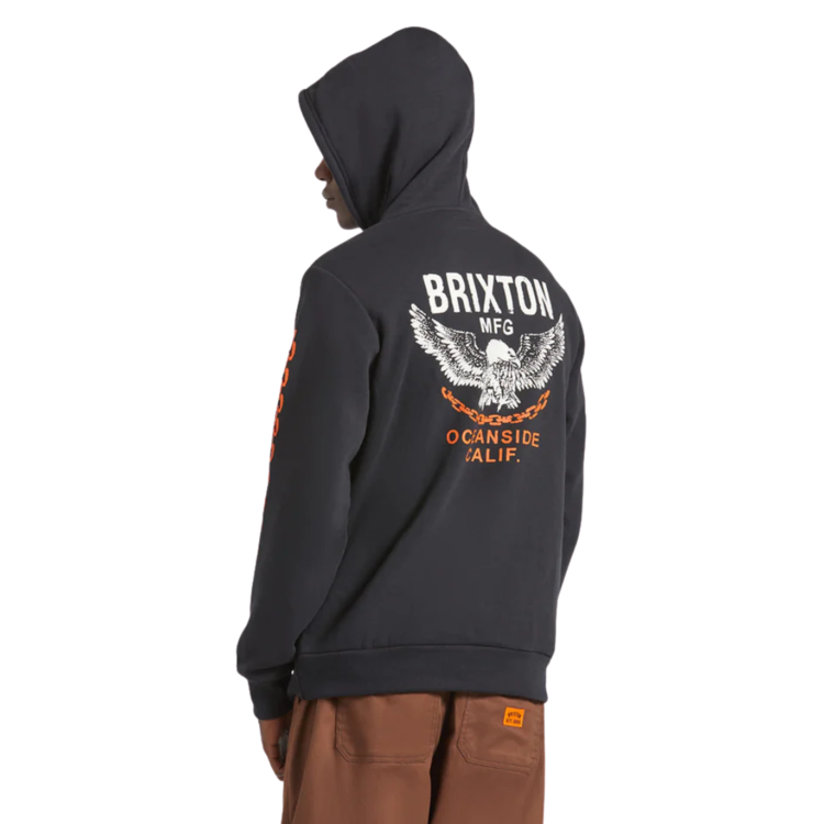 Brixton Brixton WALLER HOODIE BLACK