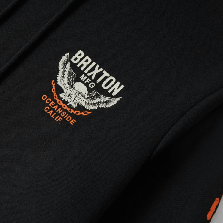 Brixton Brixton WALLER HOODIE BLACK