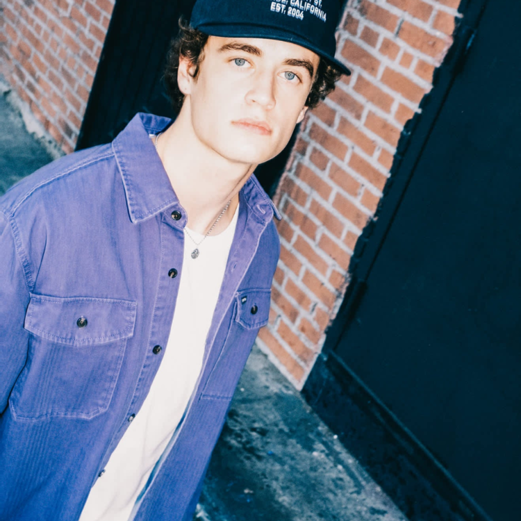 Brixton Brixton HERRINGBONE LW RELAXED OVERSHI PUNK PURPLE HERRINGBONE