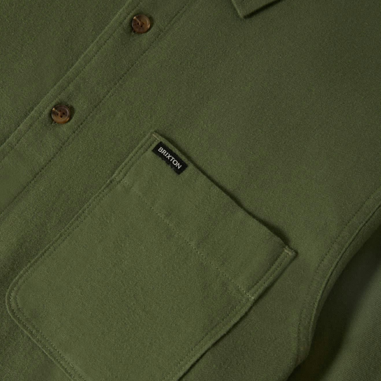 Brixton Brixton HASTING LW FLANNEL WILD GREEN