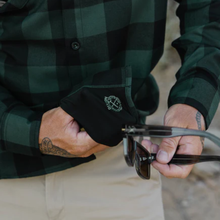 DIXXON DIXXON EVERGREEN HERITAGE FLANNEL GREEN