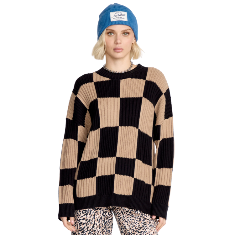 Volcom Volcom TRIPNOTIC SWEATER BLACK COMBO