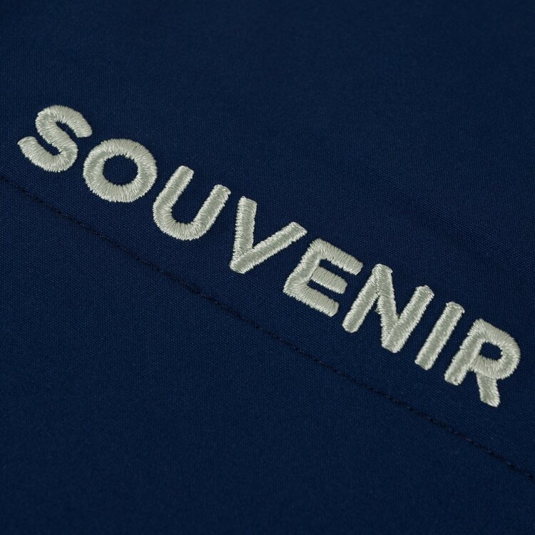 SOUVENIR Souvenir INSULATED TRACK JACKET NAVY