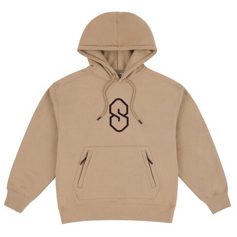 SOUVENIR Souvenir DWR TECH HOODY BRITISH KHAKI