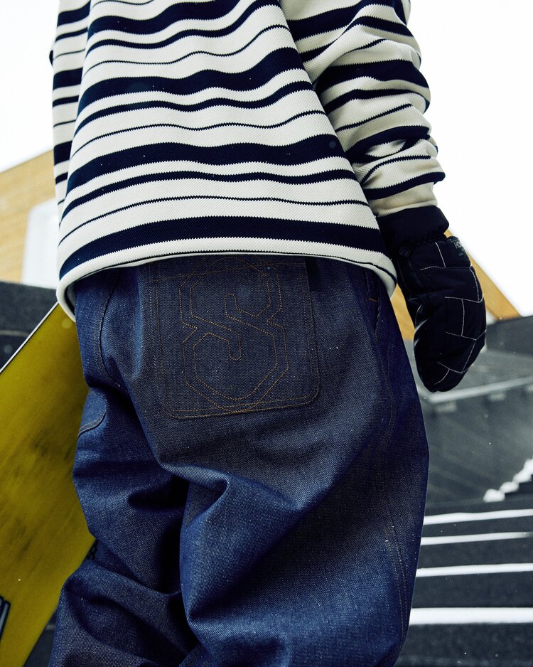 SOUVENIR Souvenir 3 PLY DENIM DARK INDIGO