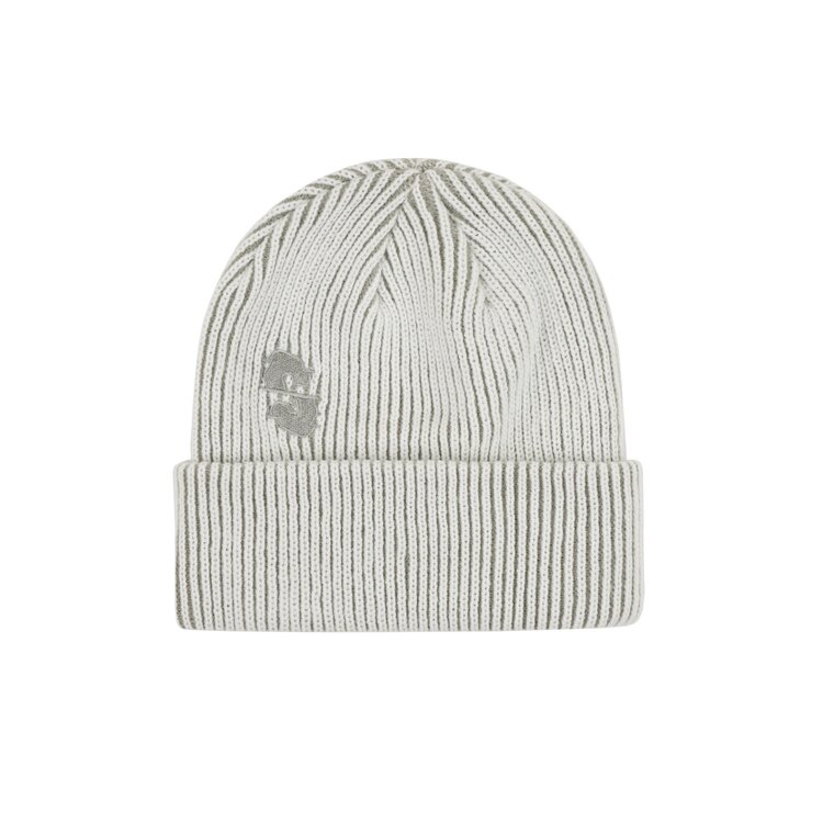 SOUVENIR Souvenir TWO TONE RIB BEANIE MARSHMALLOW