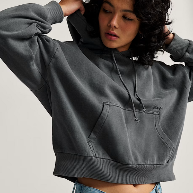 Vans Vans W RETRO PO HOODIE ASPHALT