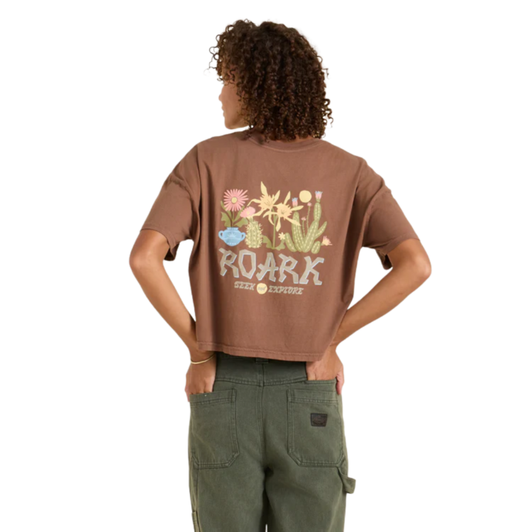Roark Roark GARDEN SEEK BOXY CROP  OTTER