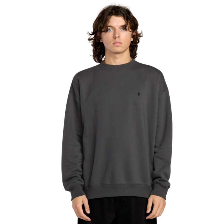Volcom Volcom SINGLE STONE PW CREW ASPHALT BLACK