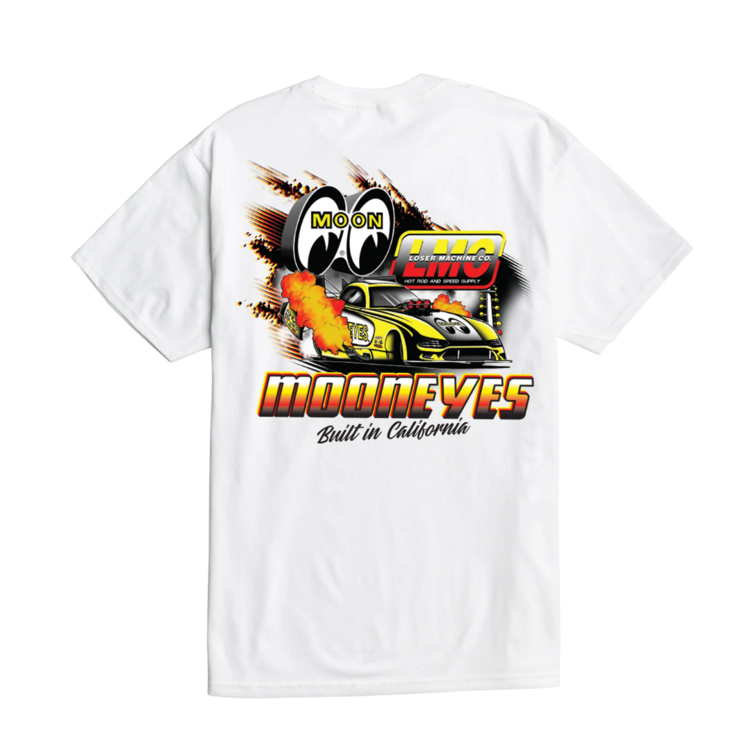 LOSER MACHINE Loser Machine BURNOUT TEE WHITE