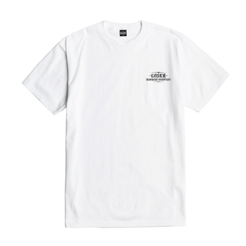 LOSER MACHINE Loser Machine THRASH POUND TEE WHITE