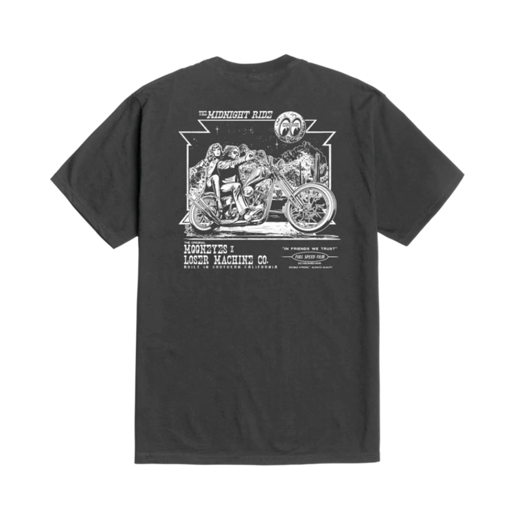 LOSER MACHINE Loser Machine MIDNIGHT RIDE TEE BLACK