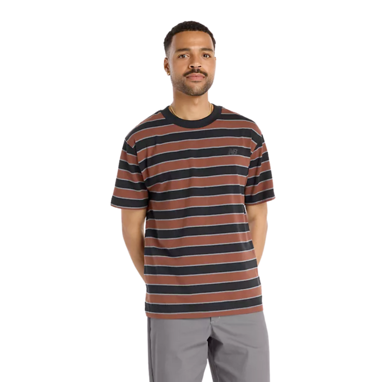 New Balance New Balance Stripe T-Shirt BK