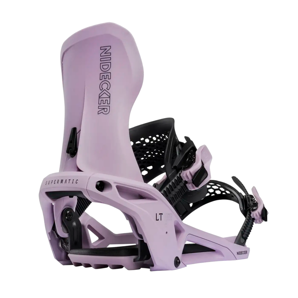 [美品] 23-24 NIDECKER SUPERMATIC WHITE M Nidecker Supermatic 2025 White Snowboard Bindings – Stoked