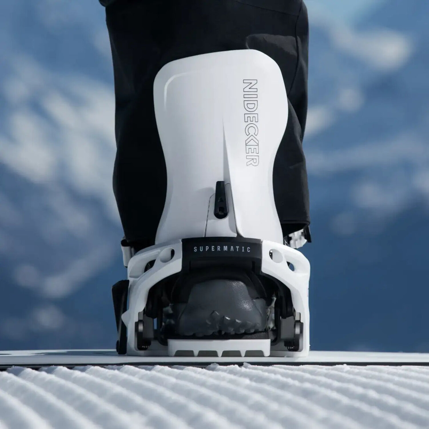 Nidecker LT Supermatic White 2026 - Industry Skate & Snow