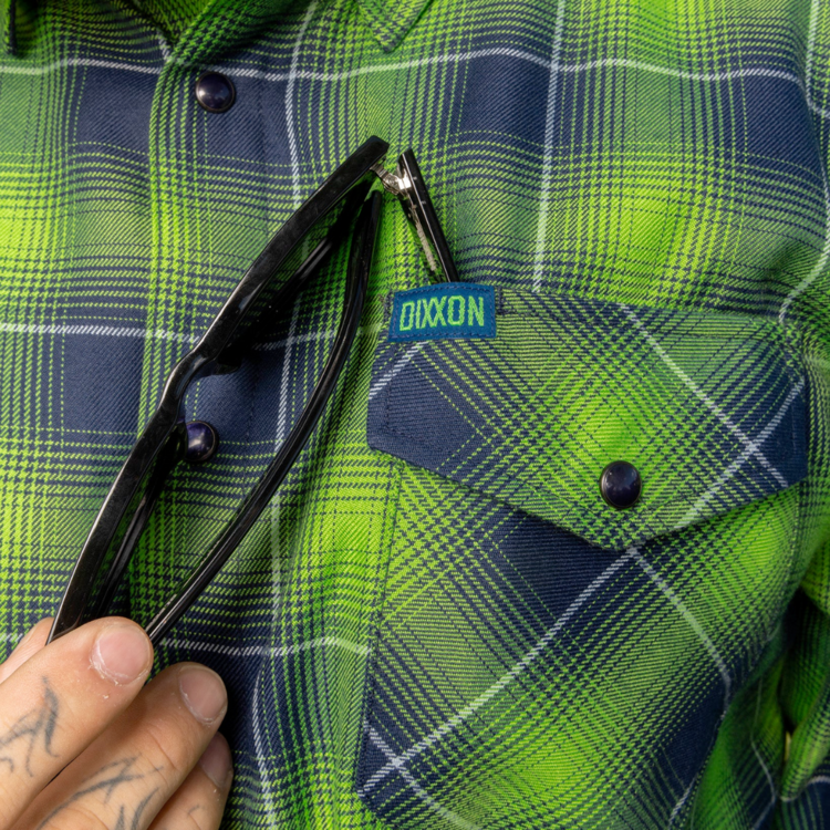 DIXXON DIXXON THE LEGION FLANNEL GREEN