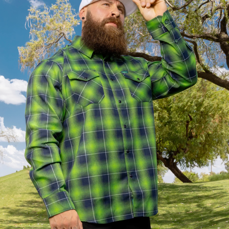 DIXXON DIXXON THE LEGION FLANNEL GREEN