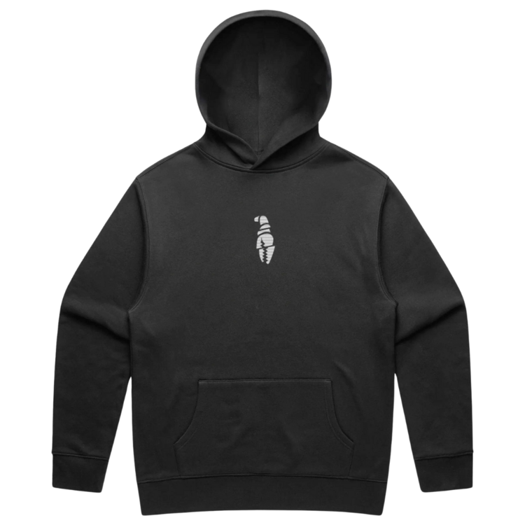 CRAB GRAB Crab Grab CHOPPED HOODIE BLACK