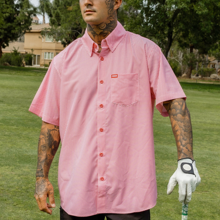 DIXXON DIXXON THE TRAP PARTY SHIRT RED/WHITE