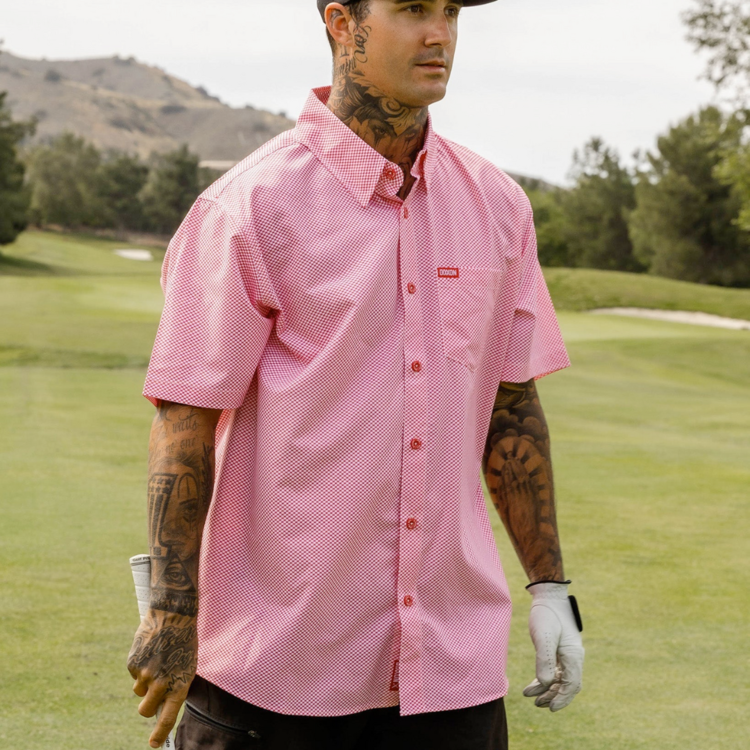 DIXXON DIXXON THE TRAP PARTY SHIRT RED/WHITE