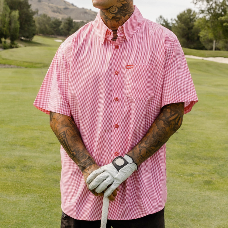 DIXXON DIXXON THE TRAP PARTY SHIRT RED/WHITE