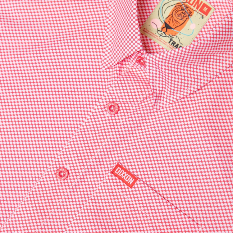 DIXXON DIXXON THE TRAP PARTY SHIRT RED/WHITE