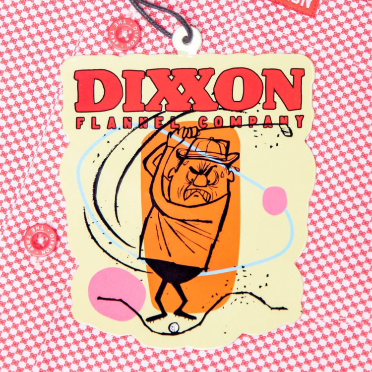 DIXXON DIXXON THE TRAP PARTY SHIRT RED/WHITE