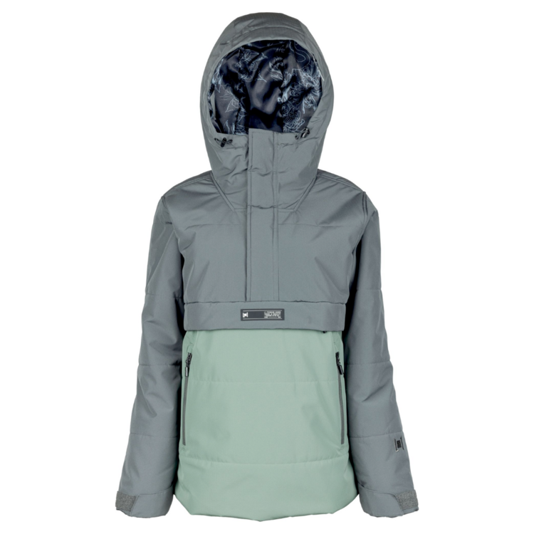 L1 L1 SNOWBLIND JACKET CARBON/SAGE