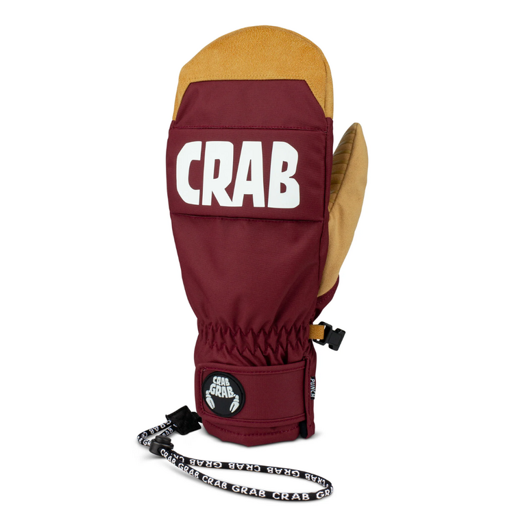 CRAB GRAB Crab Grab PUNCH MITT MAROON