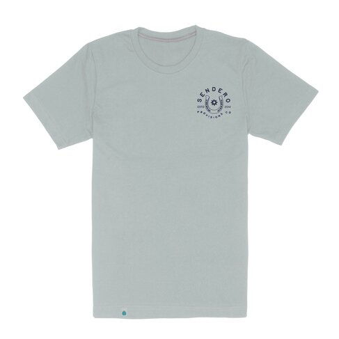 SENDERO SENDERO NO LUCK T-SHIRT BLUE