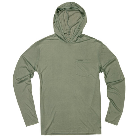 SENDERO SENDERO YUCATAN BAMBOO HOODIE SAN JUAN SAGE