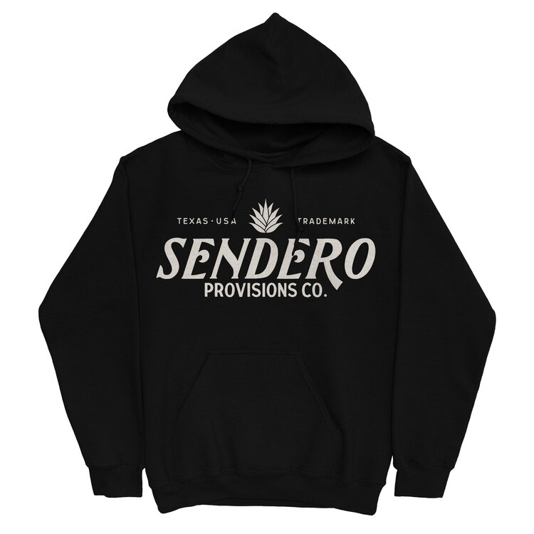 SENDERO SENDERO LOGO HOODIE BLACK