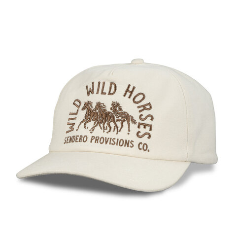 SENDERO SENDERO WILD WILD HORSES HAT CREAM/BROWN