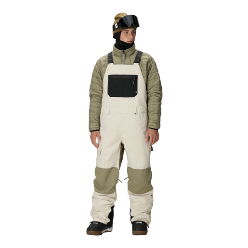 686 686 MENS HOT LAP INSULATED BIB LIMESTONE COLORBLOCK