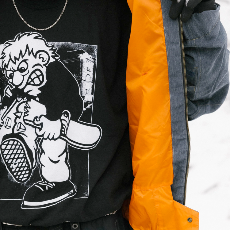 686 686 MENS DOJO SHELL JACKET NAVY DENIM