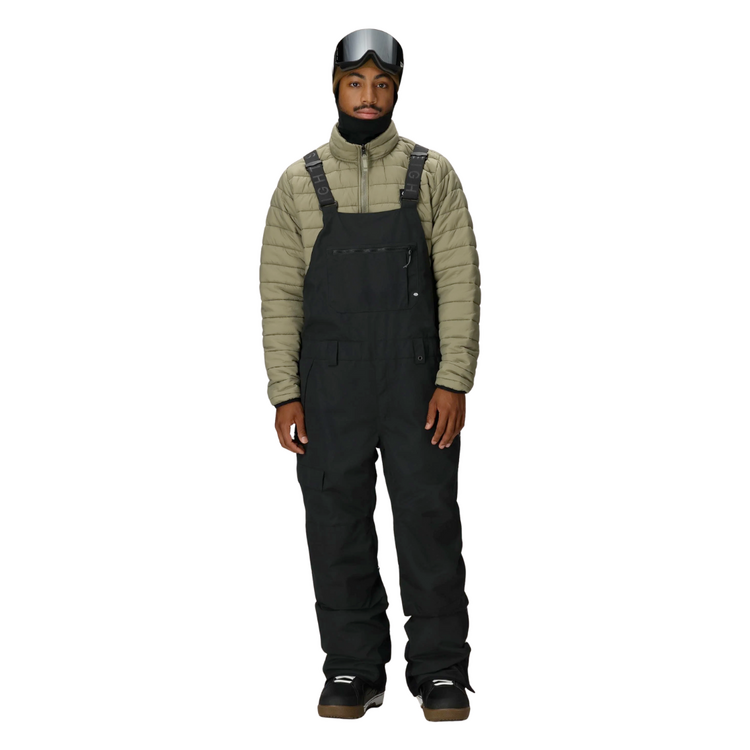 686 686 MENS HOT LAP INSULATED BIB BLACK