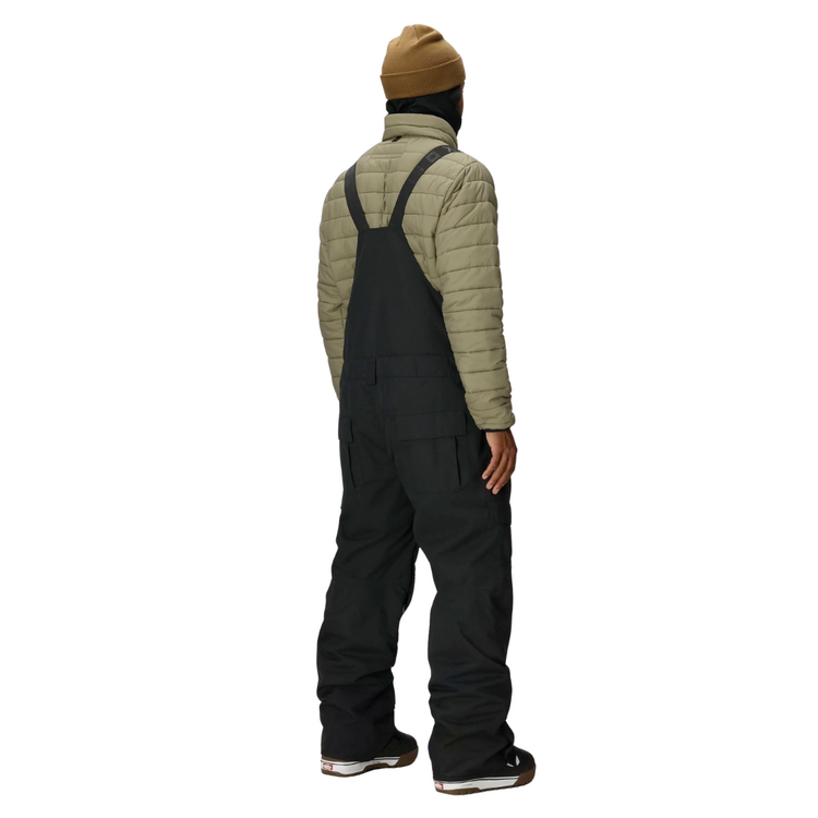 686 686 MENS HOT LAP INSULATED BIB BLACK