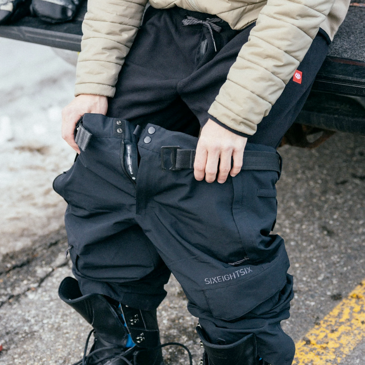 686 686 Men's SMARTY 3-in-1 Cargo Pant BLACK