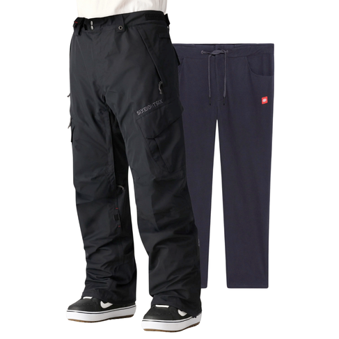 686 686 Men's SMARTY 3-in-1 Cargo Pant BLACK