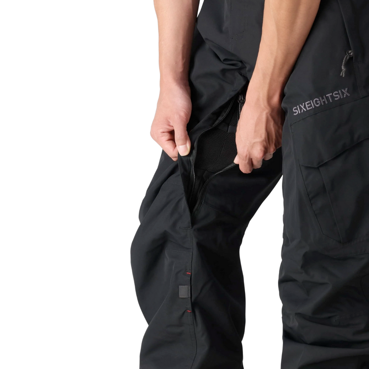 686 686 Men's SMARTY 3-in-1 Cargo Pant BLACK