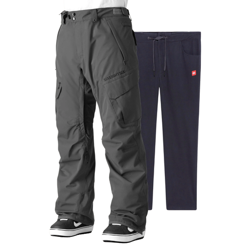 686 686 Men's SMARTY 3-in-1 Cargo Pant CHARCOAL