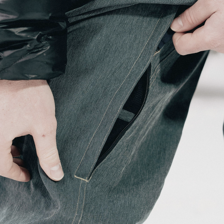 686 686 MENS DOJO SHELL PANT NAVY DENIM