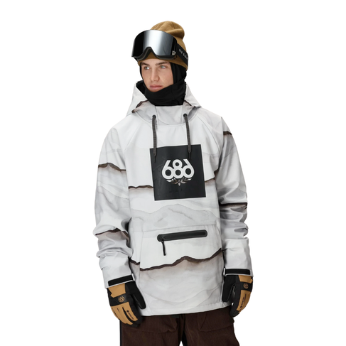 686 686 Men's Waterproof Hoody SMOKE MOUNTAIN PRINT