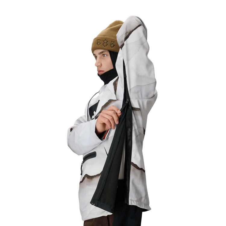 686 686 Men's Waterproof Hoody SMOKE MOUNTAIN PRINT