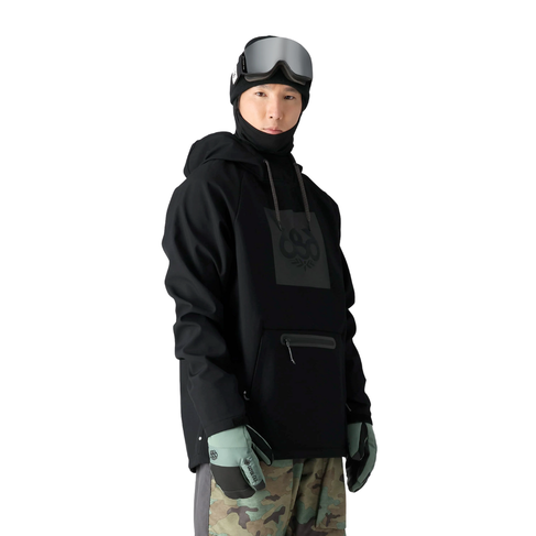 686 686 Men's Waterproof Hoody BLACK