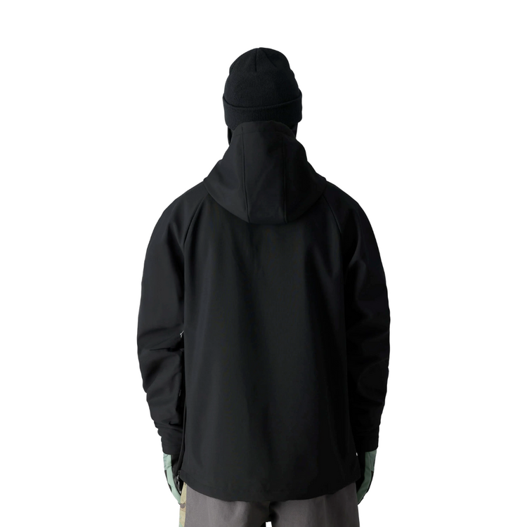 686 686 Men's Waterproof Hoody BLACK