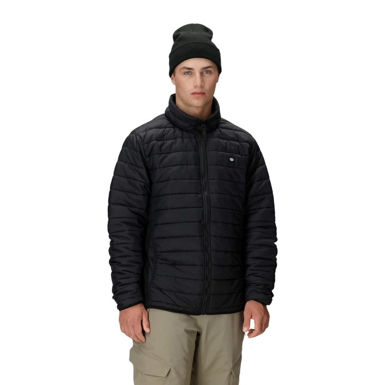 686 686 MENS THERMAL PUFF INSULATED JACKET BLACK