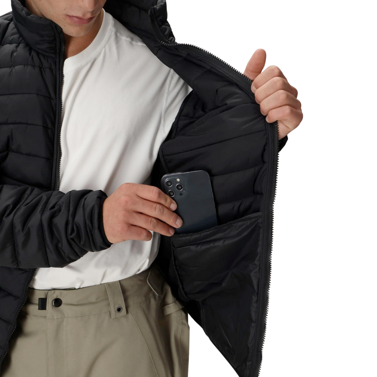 686 686 MENS THERMAL PUFF INSULATED JACKET BLACK